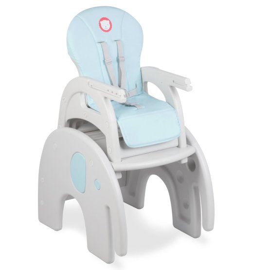 Dětská jídelní židlička LIONELO Eli modrá