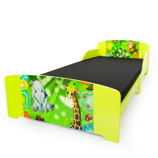 Dětská dřevěná postel Jungle