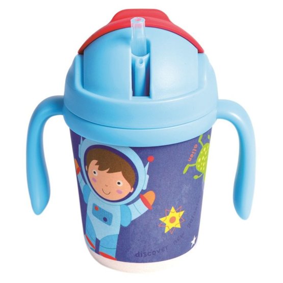Dětský hrníček s brčkem Astronaut