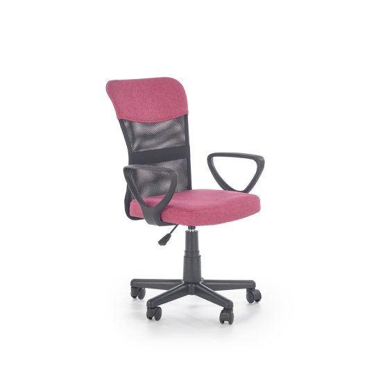 Dětská otočná židle Timmy růžová