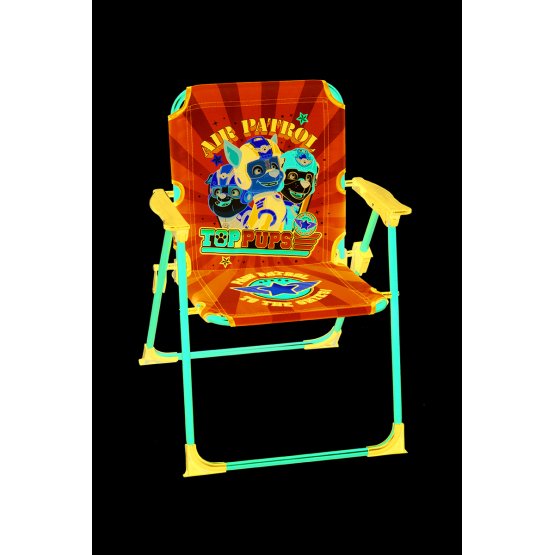 Dětská campingová židlička Tlapková patrola - modrá