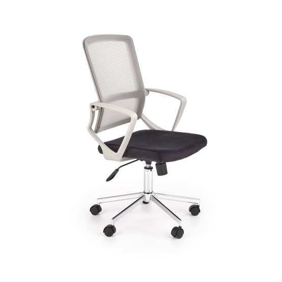 Kancelářská židle Flicker - světle šedá / černá