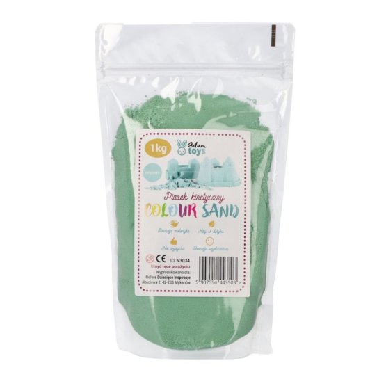 Kinetický písek Colour Sand 1kg - mátový 