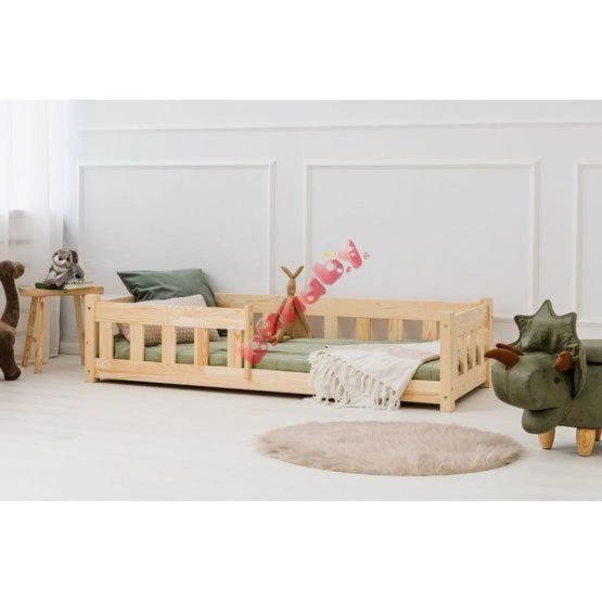 BAZAR - Dětská postel Mila Raily se zábranou 200x90 cm