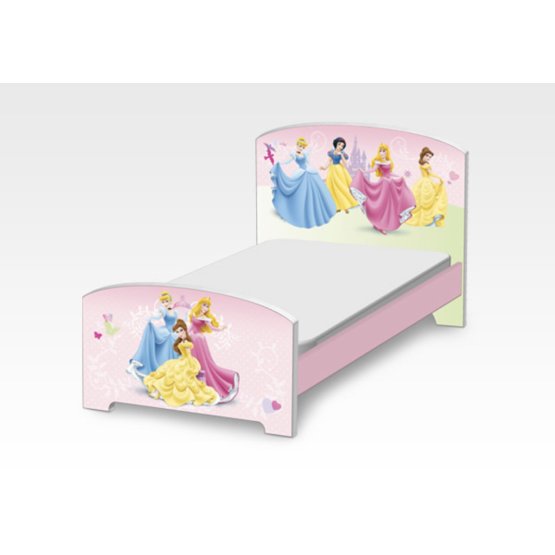Dětská dřevěná postel Princess