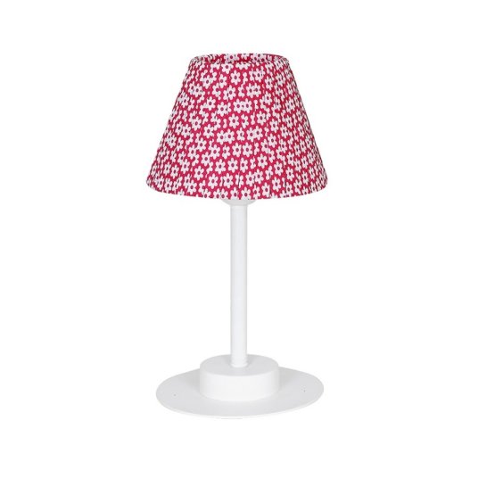 Dětská stolní lampa Růžové květy