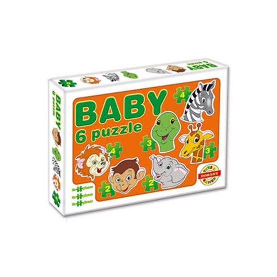 Dětské Baby puzzle Oranžová
