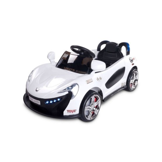 Elektrické autíčko Toyz  Aero - 2 motory a rychlosti bílé Bílá