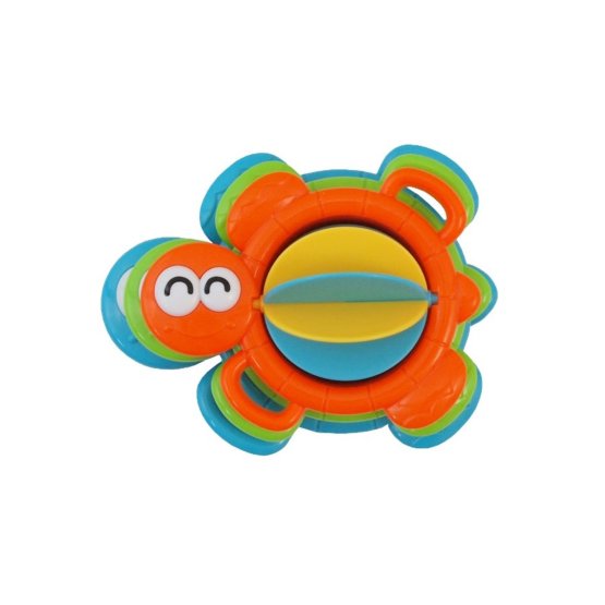 Edukační hračka do koupele Baby Mix želvička Oranžová