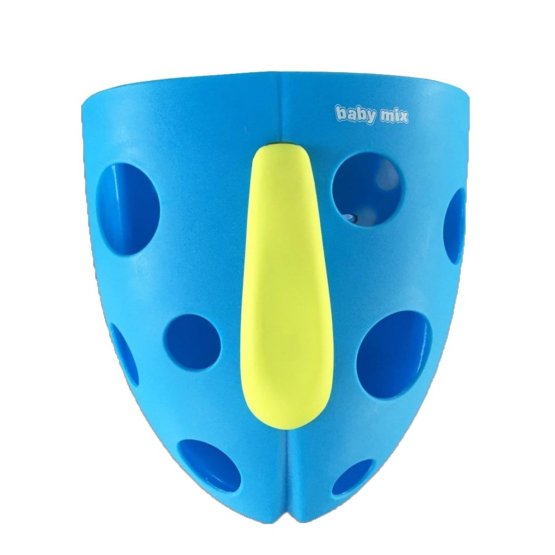 Plastový box na hračky do vany Baby Mix modrý