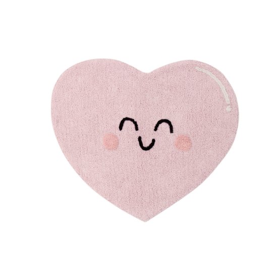 Dětský bavlněný koberec - Happy Heart