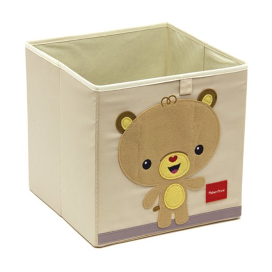 Dětský látkový úložný box Fisher Price - medvěd
