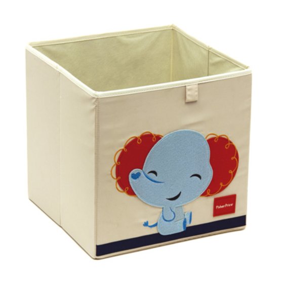 Dětský látkový úložný box Fisher Price - slon 