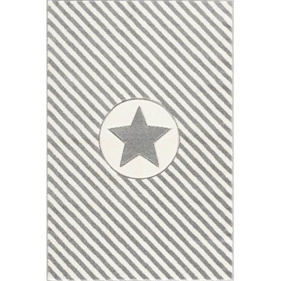 Dětský koberec Decostar - šedý