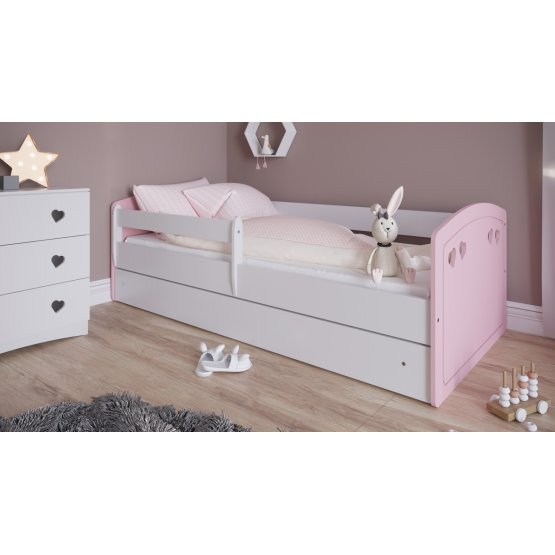 Dětská postel Julie - růžová