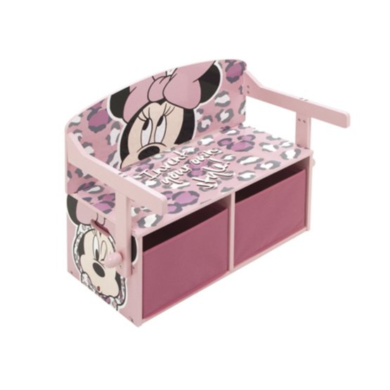 Dětská lavice s úložným prostorem - Minnie Mouse