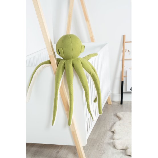 Plyšová chobotnice - zelená