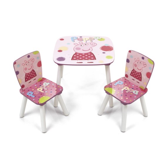 Dětský stůl s židlemi Peppa Pig