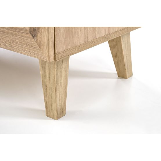 BORNEO KM-2 komoda dub artisan/černá 