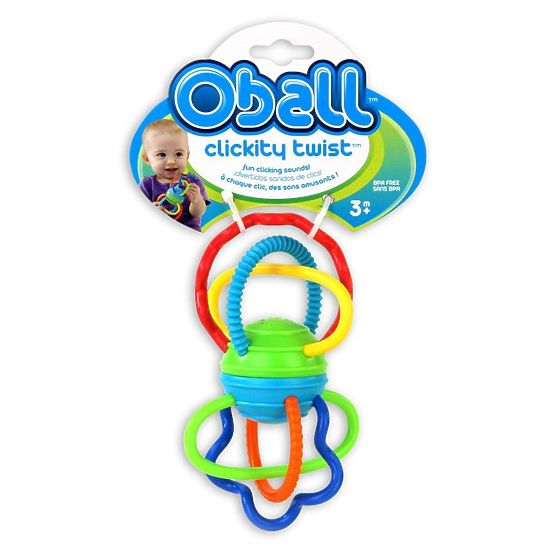 Bright Starts Kousátko Oball Clickity Twist