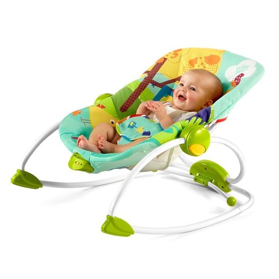 Bright Starts lehátko vibrační Rock in the Park