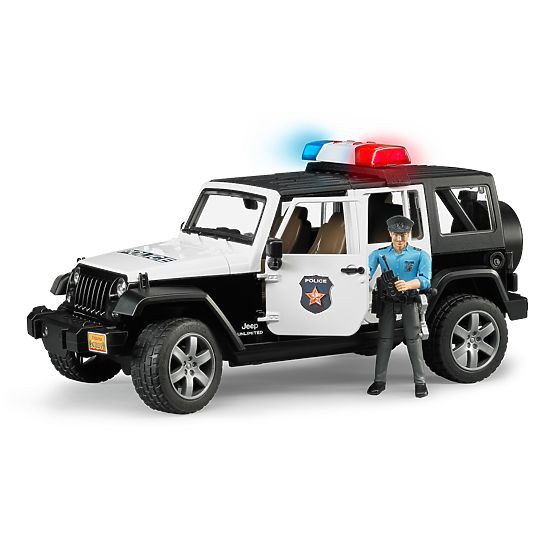 Bruder  Jeep Wrangler Rubicon Policie