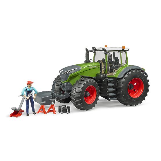 Bruder Traktor Fendt 1050 Vario s mechanikem a dílenským nářadím 1:16