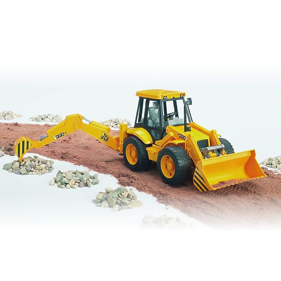 Bruder Traktor JCB čelní nakladač s bagrem