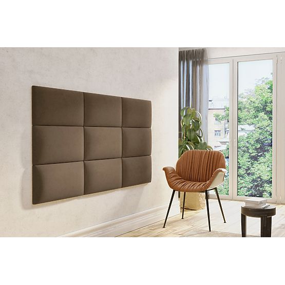 Čalouněný panel Klasik - kakaový