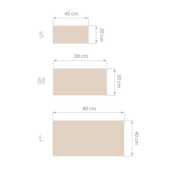 Čalouněný panel Klasik - krémový
