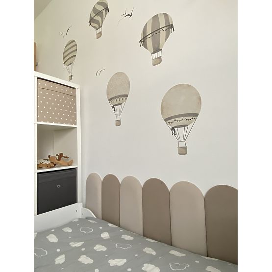 Čalouněný panel Oblouček - béžový