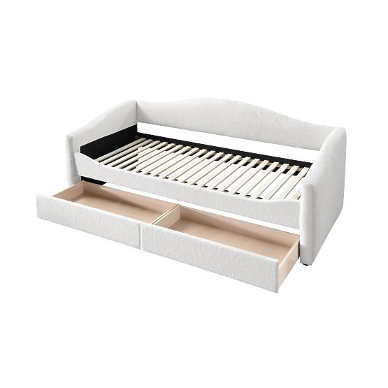 CAYDENCE 90, krémová postel 