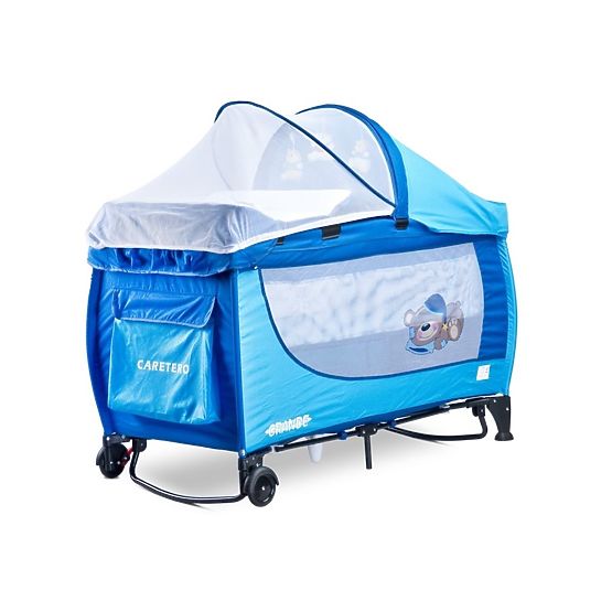 Cestovní postýlka CARETERO Grande green 2016 Zelená