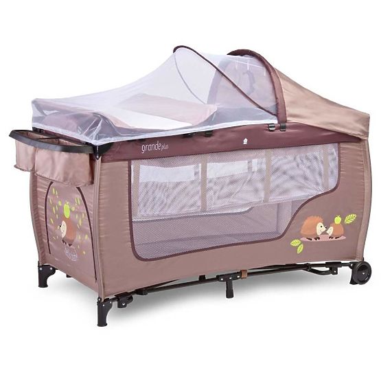 Cestovní postýlka CARETERO Grande Plus 2018 beige Béžová