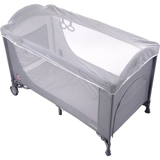 Cestovní postýlka Comfort Plus - šedá