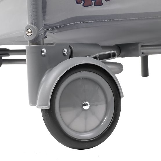 Cestovní postýlka Comfort Plus - šedá