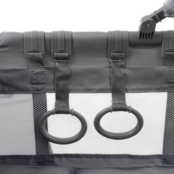 Cestovní postýlka Comfort Plus - šedá