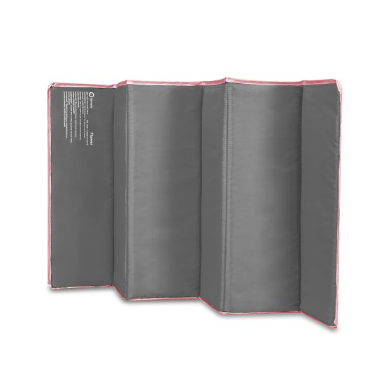 Cestovní postýlka s přebalovacím pultem - růžová 