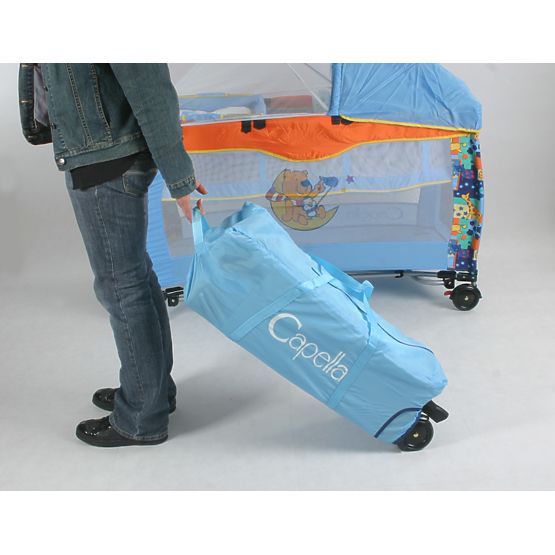 Cestovní postýlka Standard - modrá