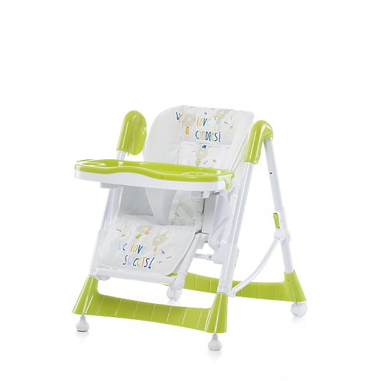CHIPOLINO Dětská jídelní židlička Comfort Plus - Baby blue