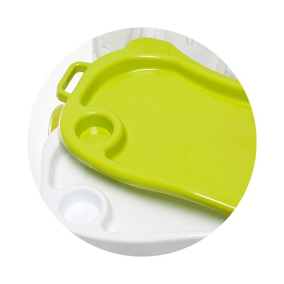 CHIPOLINO Dětská jídelní židlička Comfort Plus - Creme