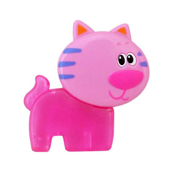 Chladící kousátko Baby Mix Kočíčka růžové