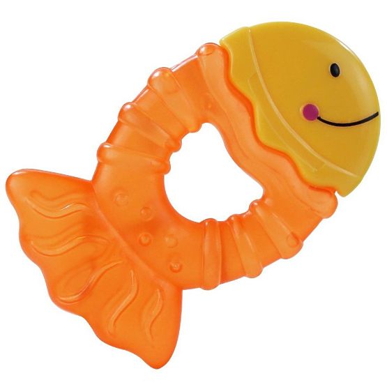 Chladící kousátko Baby Mix rybka Žlutá