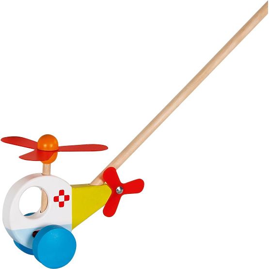 Chodítko na tyči helikoptéra