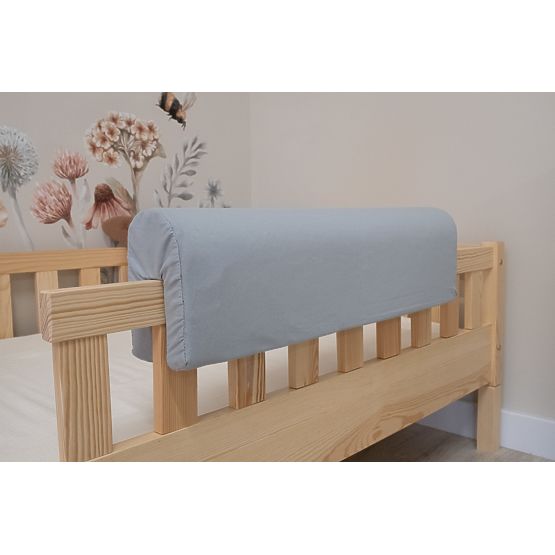 Chránič na postel Ourbaby - Jersey - Světle šedý