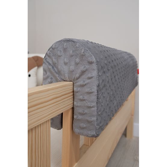 Chránič na postel Ourbaby - světle šedý