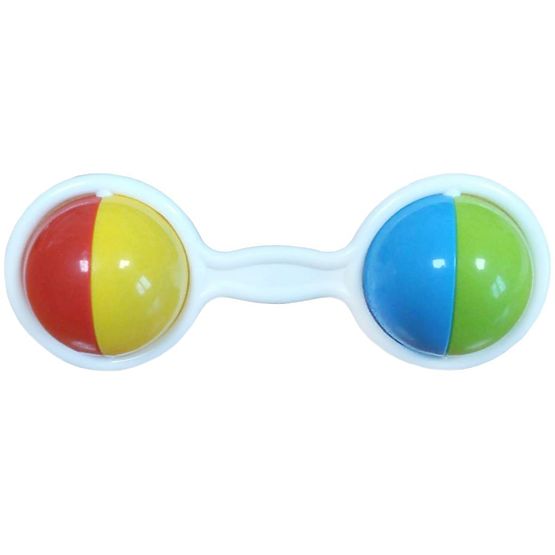 Chrastítko Baby Mix dumbbell Dle obrázku