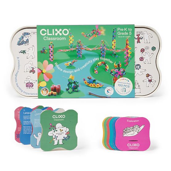 Clixo, Classroom Pack, 100 prvků