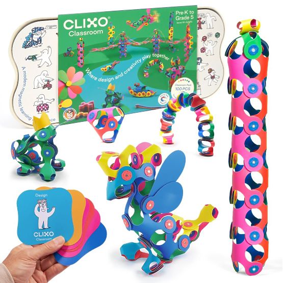 Clixo, Classroom Pack, 100 prvků