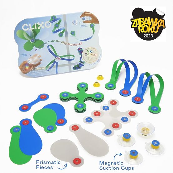 Clixo Grip and Stick, sada s prismatickými prvky